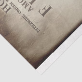 Latin scrollwork tissuepapier (Detail)