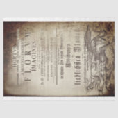 Latin scrollwork tissuepapier (Voorkant)