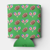 Latin-themed Football Blikjeskoeler (Achterkant)