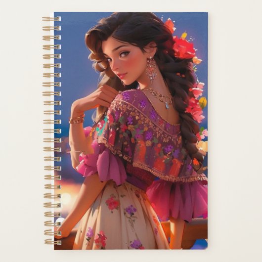 Latina Floral Beauty Planner (Voorkant)