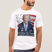 Latina for Trump Shirt (Voorkant)