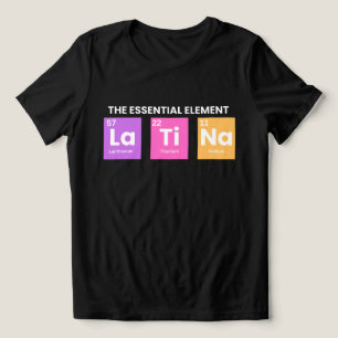 Latina geschenk shirt,Chicana shirts,Latina kracht Tri-Blend Shirt