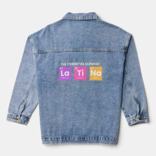 Latina Gift shirt, Chicana Shirten, Latina Power Denim Jacket