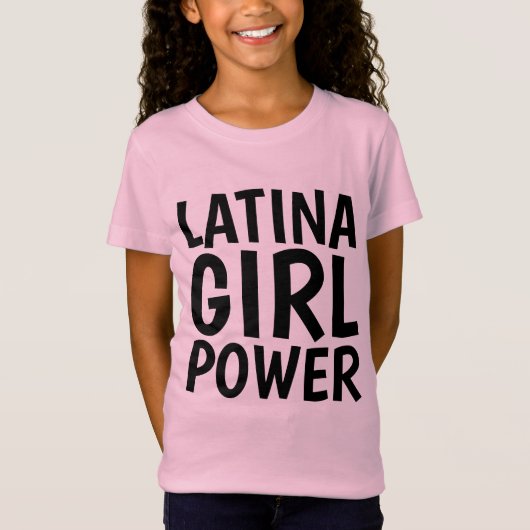 LATINA GIRL POWER T-shirts (Voorkant)