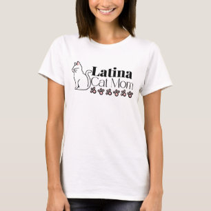 Latina kat mam vrouw t-shirt