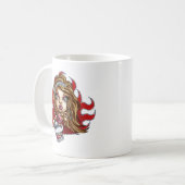 Latina kus kus koffiemok (Voorkant links)