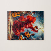 Latina Latin Flamenco Spaans Mexicaans Legpuzzel (Horizontaal)