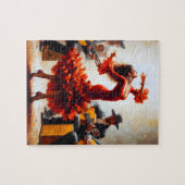 Latina Latin Flamenco Spaans Mexicaans Legpuzzel (Horizontaal)