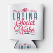 Latina Social Worker LCSW Latinx Hispanic Blikjeskoeler (Voorkant)