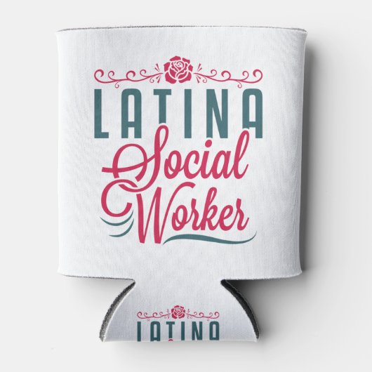 Latina Social Worker LCSW Latinx Hispanic Blikjeskoeler (Voorkant)