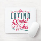 Latina Social Worker LCSW Latinx Hispanic Muismat (Met muis)