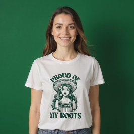Latina Trots op mijn roots Hispanic Heritage Month T-shirt