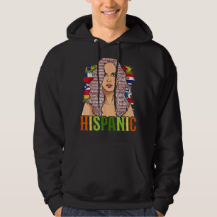 Latina Woman Hispanic Heritage Month Latijn Hoodie