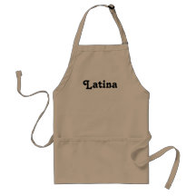 Latina zwarte en witte leuke moderne