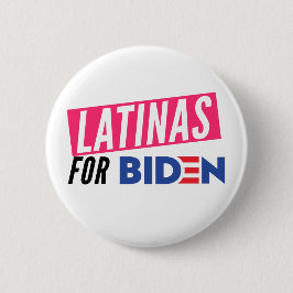 Latinas for Joe Biden Round Button