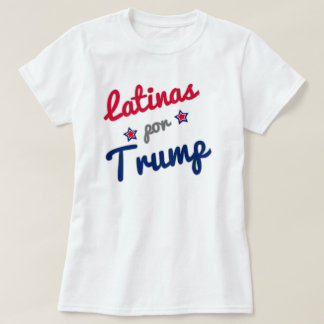 Latinas por Trump Spaans T-shirt