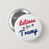 Latina's voor Trump 2016 Ronde Button 5,7 Cm (Voorkant /achterkant)