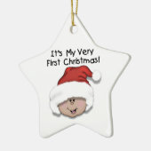 Latino Baby 1st Christmas Keepsake Ornament (Links)