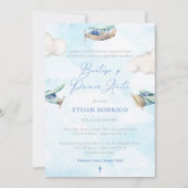 Latino Baptism 1st Birthday Party in het Spaans Kaart (Voorkant)