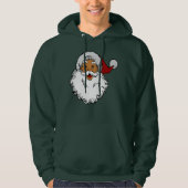latino biracial santa claus kerstmis hoodie (Voorkant)
