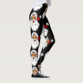 latino biracial santa claus kerstmis leggings (Rechts)