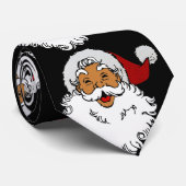 latino biracial santa claus kerstmis stropdas (Opgerold)