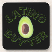 Latino Boter Drank Onderzetter (Voorkant)