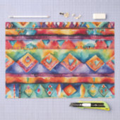 Latino Bright Waterverf Deken patroon decoupage Tissuepapier (Craft)