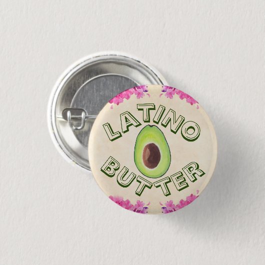 Latino Butter Button (Voorkant /achterkant)