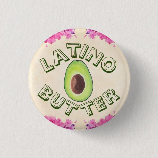 Latino Butter Button (Voorkant)