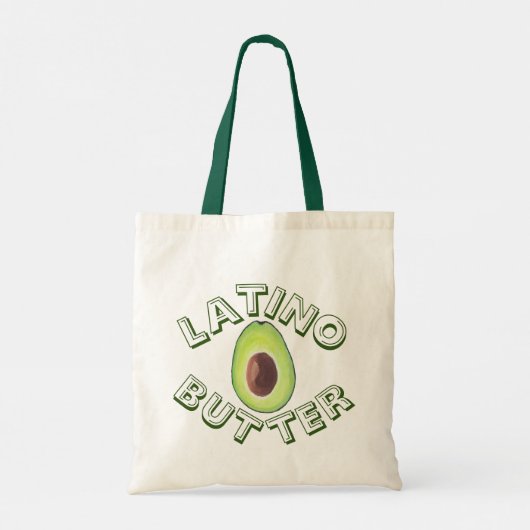 Latino Butter Canvas tas (Achterkant)