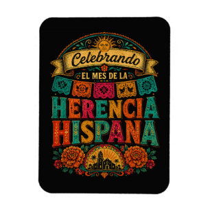 Latino Cultuurviering Hispanic Heritage Month Magneet