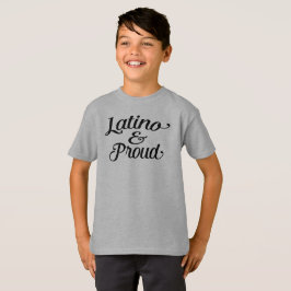 Latino en trots t-shirt