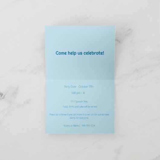 Latino jongen met hond verjaardag uitnodiging (Binnen)