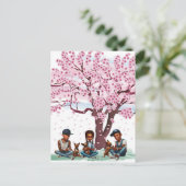 Latino Jongens met Chihuahuas Briefkaart (Staand voorkant)