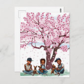 Latino Jongens met Chihuahuas Briefkaart (Voorkant / Achterkant)