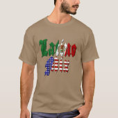 Latino Mix - Mexicaans-Amerikaans T-shirt (Voorkant)