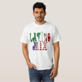 Latino Mix - Mexicaans-Amerikaans T-shirt (Voorkant volledig)