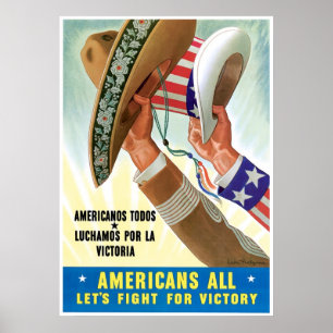 Latino Patriotism Poster