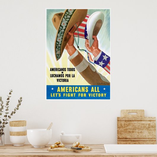 Latino Patriotism Poster (Keuken)