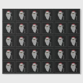 Latino Santa Jo Jo Jo kerstpapier Cadeaupapier (Vlak)