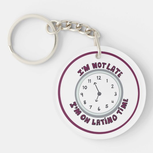 Latino Time Sleutelhanger (Voorkant)