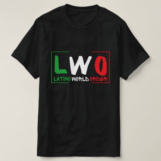 latino world order - lwo T-shirt (Design voorkant)