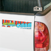 Latinos Por Obama Bumpersticker (Op Truck)