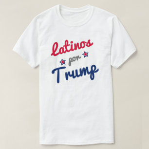 Latinos por Trump Spaans T-shirt