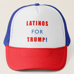 Latino's voor Donald Trump Trucker Pet