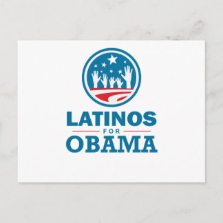 Latino's voor Obama Briefkaart