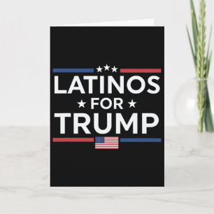 Latino's voor Trump 2024 - President Verkiezing Tr Kaart