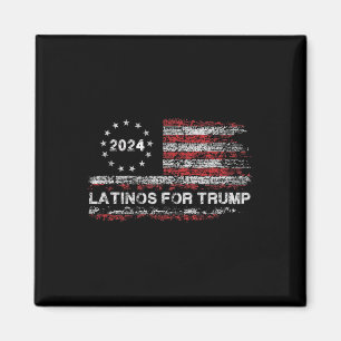 Latino's voor Trump 2024 - President Verkiezing Tr Magneet