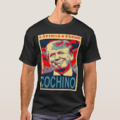 Latino's voor Trump Cochino 2020 presidentsverkiez T-shirt (Voorkant)